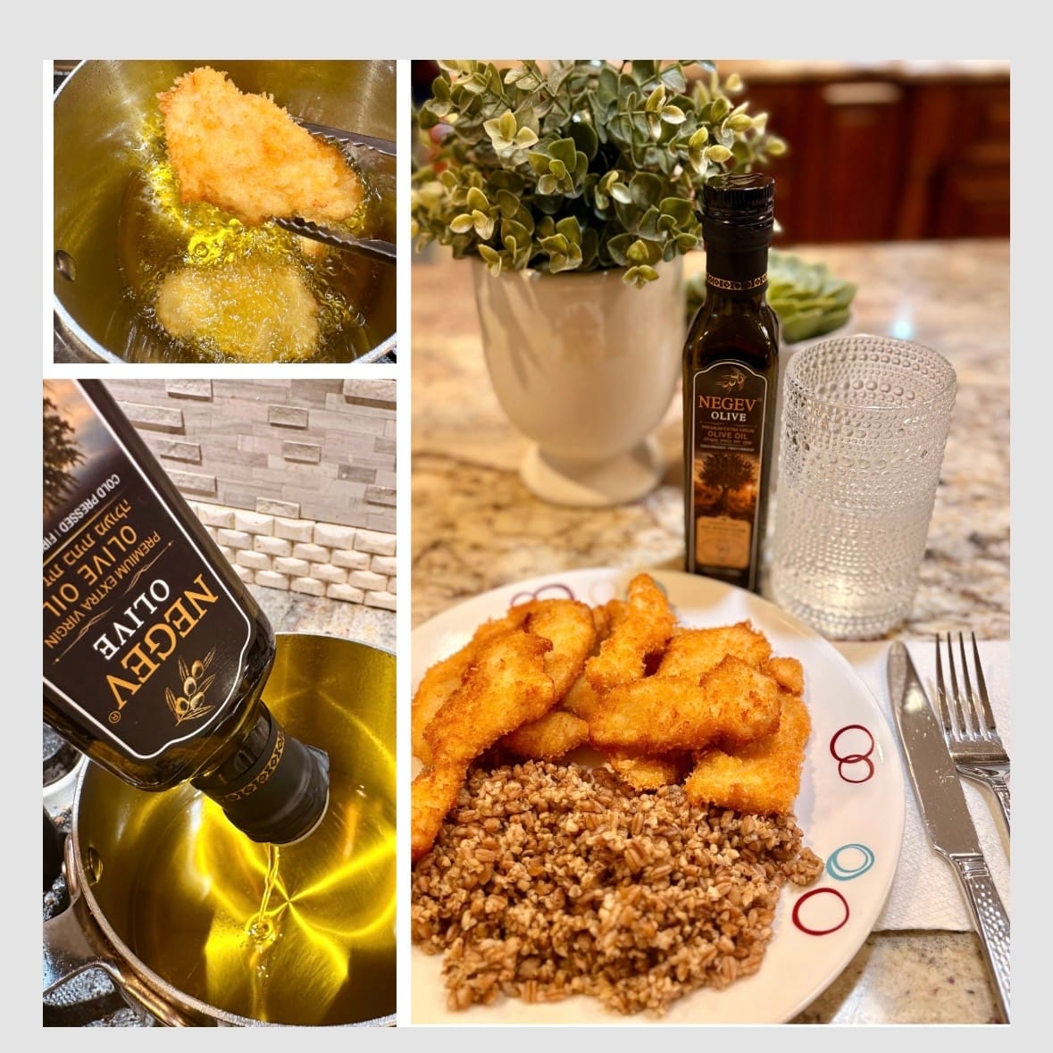 Customer photo review of NEGEV Israeli Extra Virgin Olive Oil כשר