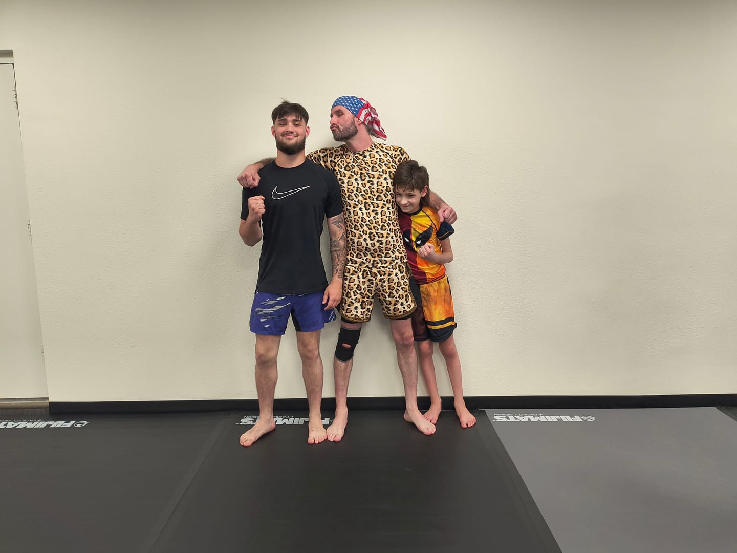 Customer photo review of Leopard BJJ Rash Guard