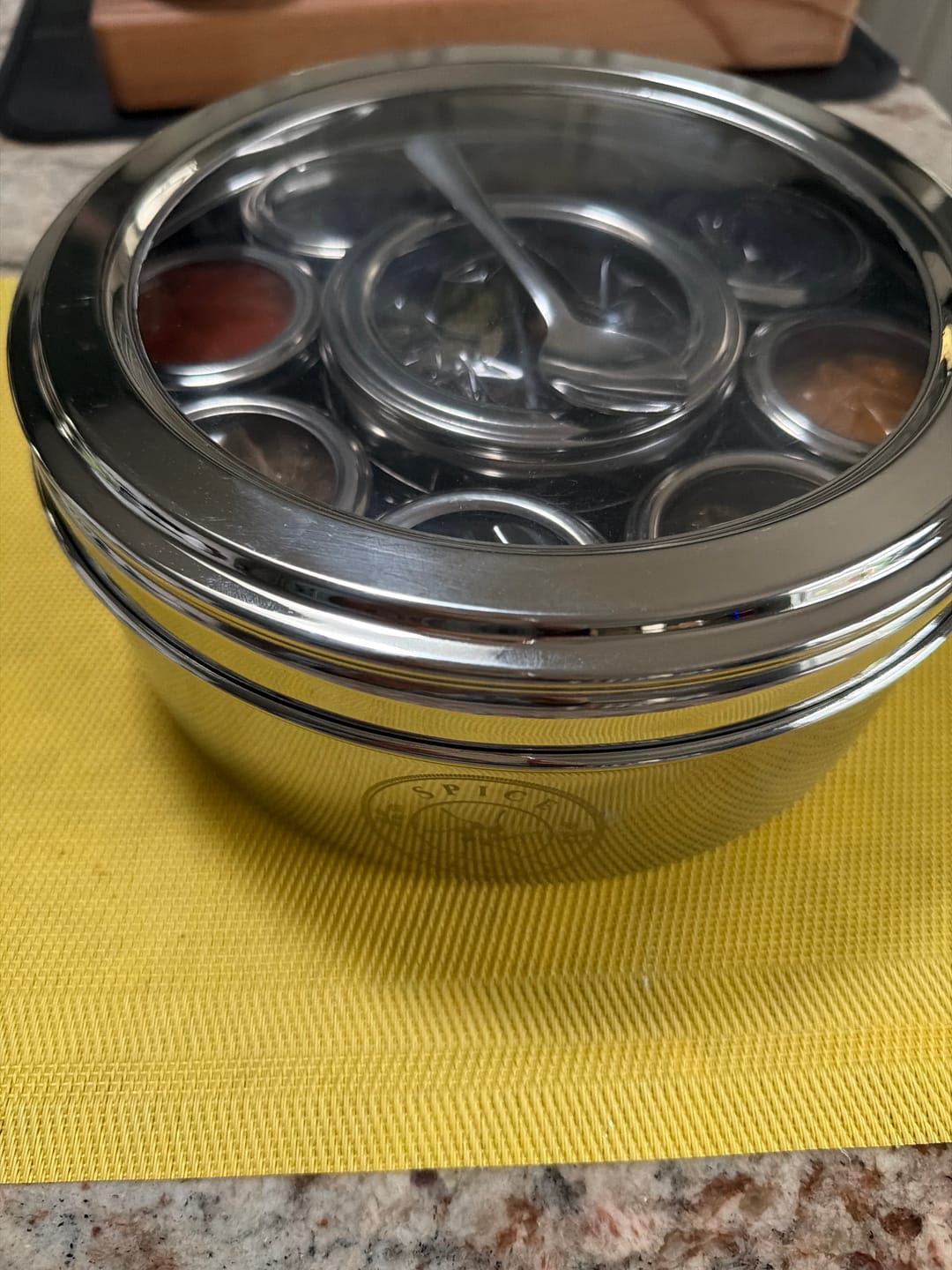 Customer photo review of Indian Spice Wheel