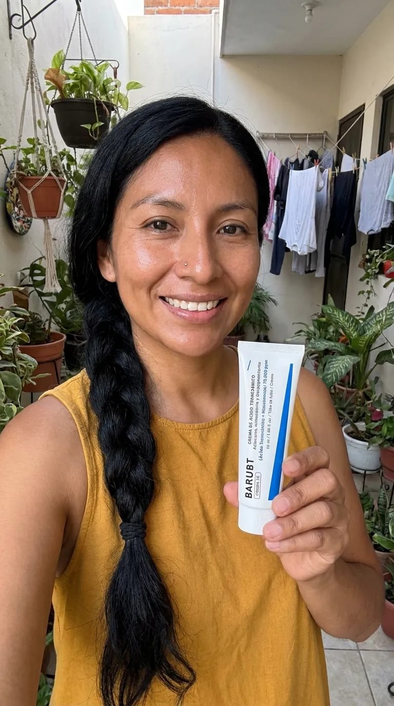 Customer photo review of Barubt — Dile adiós a tus manchas y elimínalas desde la raíz.