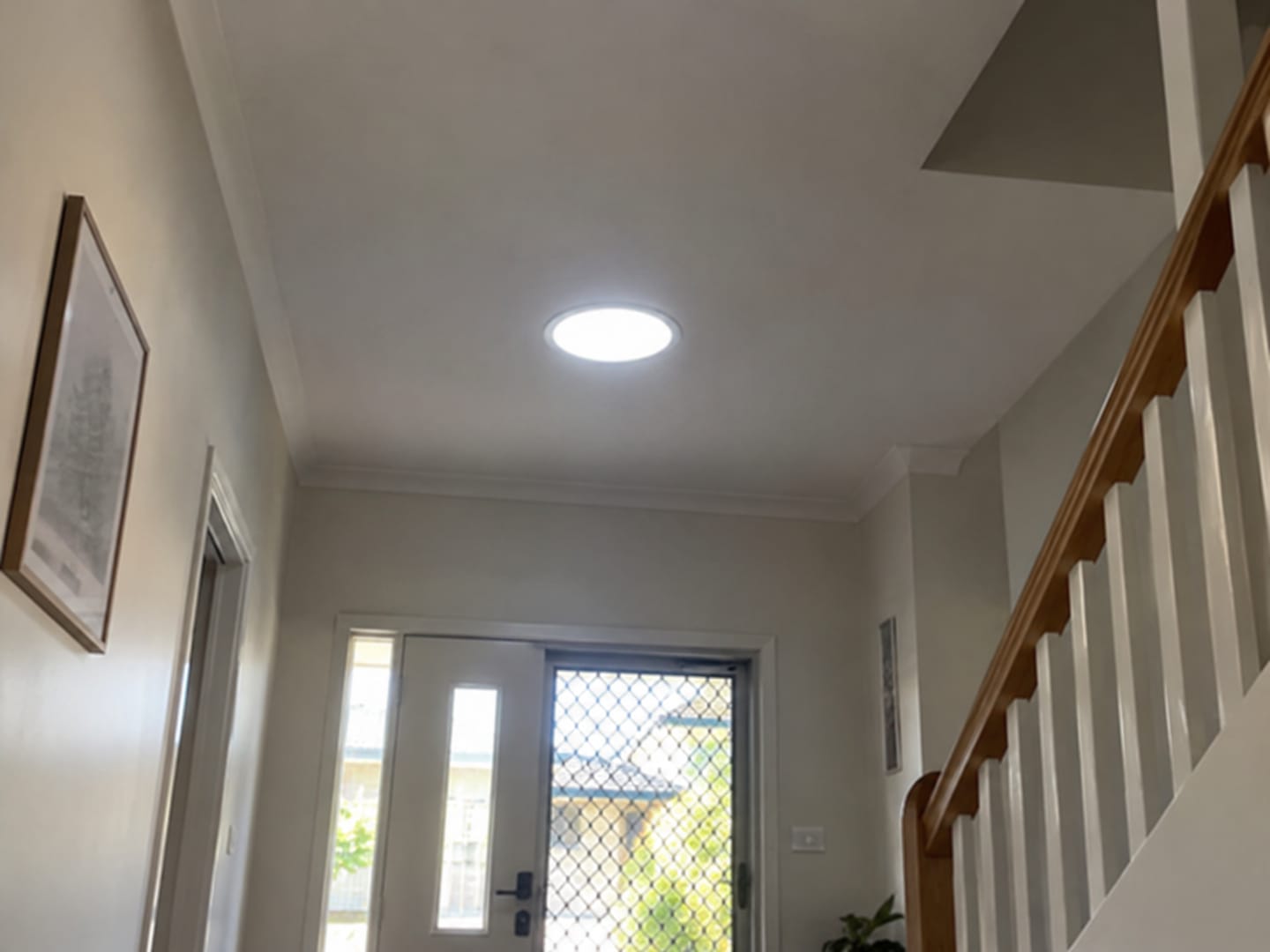 Customer photo review of Solar Skylight | 30cm Round 30W LED | DIY Flush Mount Alternative