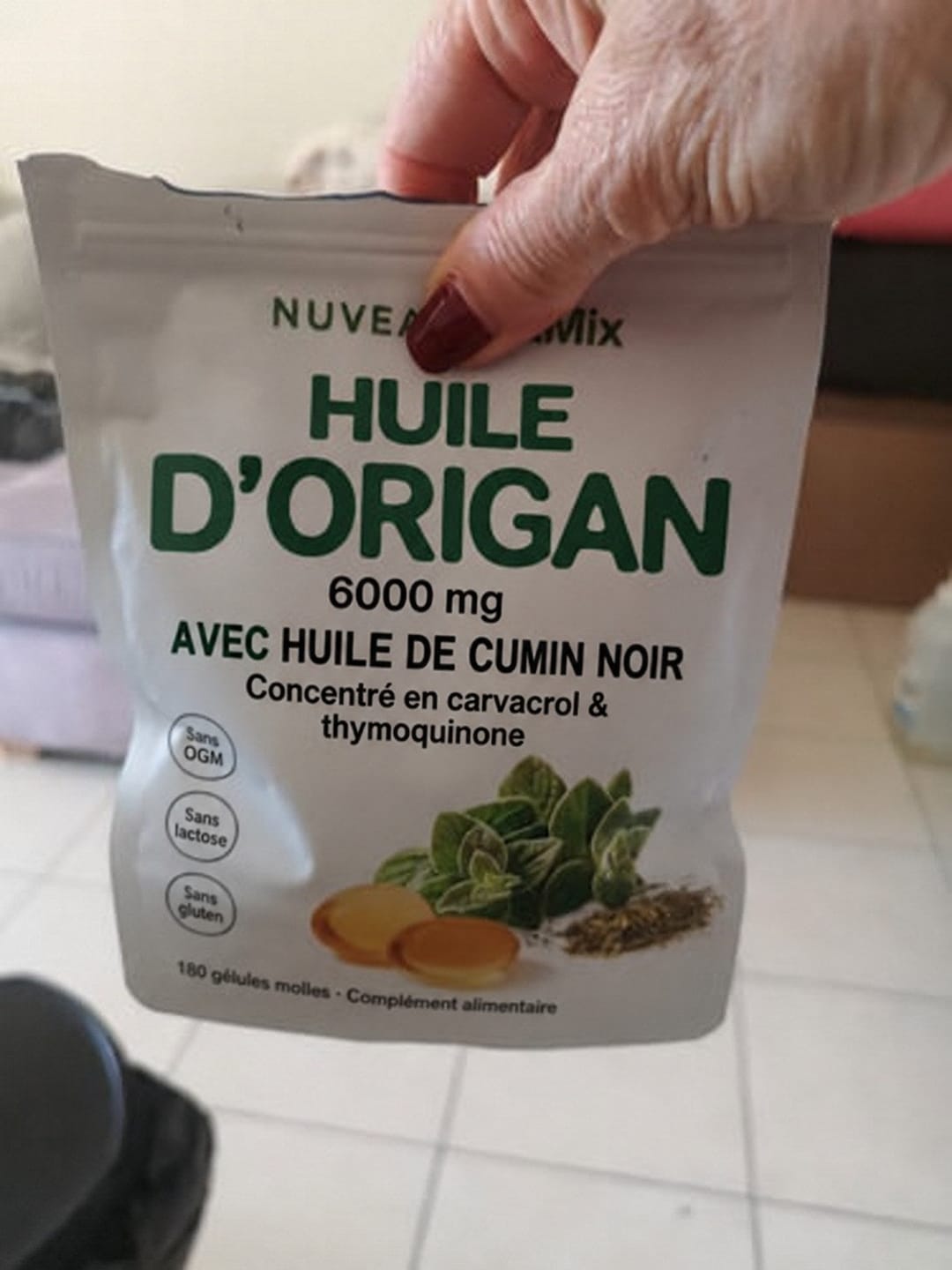 Customer photo review of Gélules OrigaMix – Élimination naturelle des parasites intestinaux, ballonnements et fatigue chronique