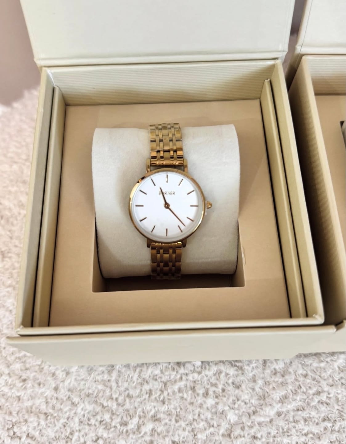 Customer photo review of Ruby Petite Gold White