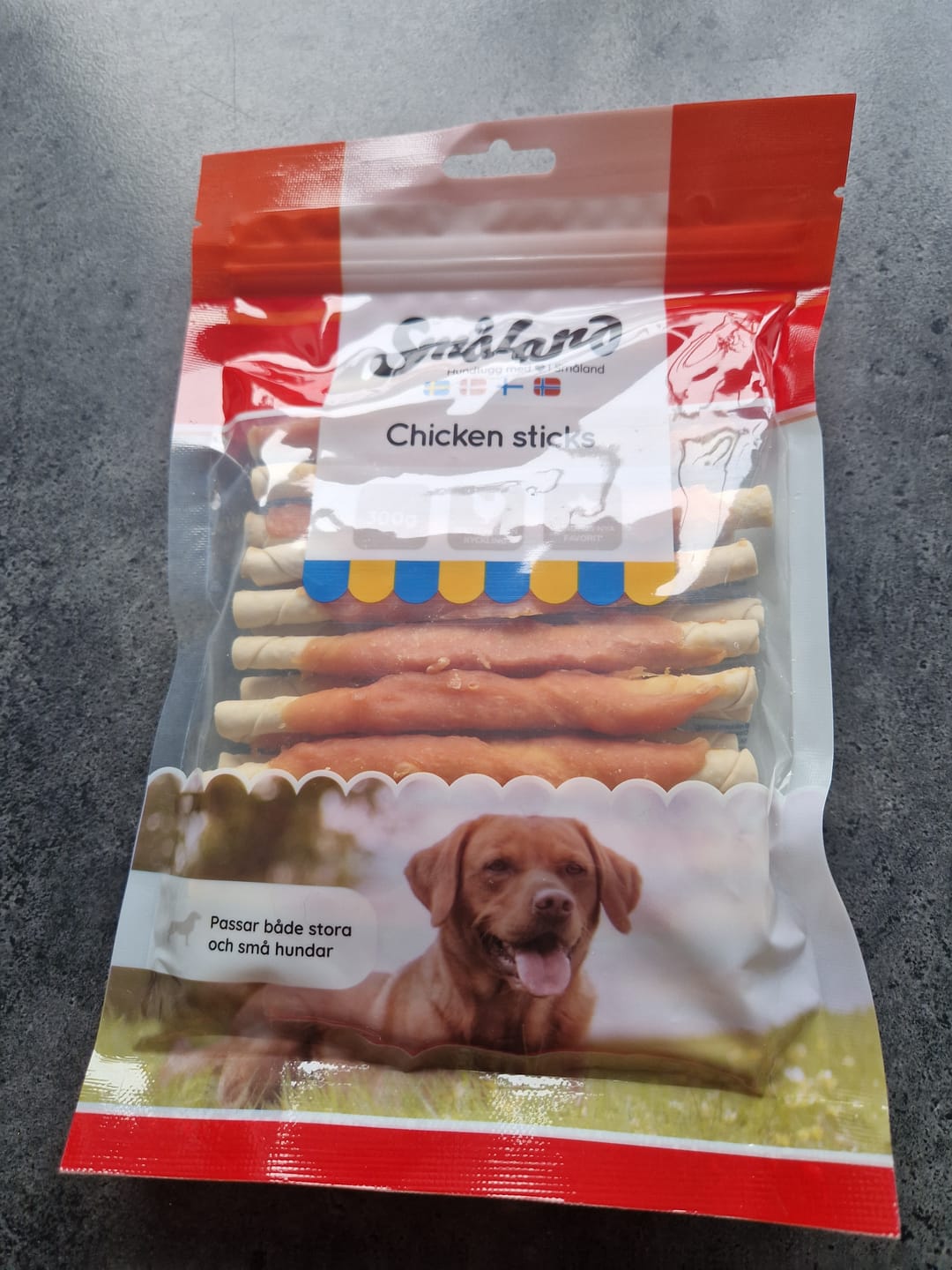 Customer photo review of Småland - Tyggeben med kylling, 400g