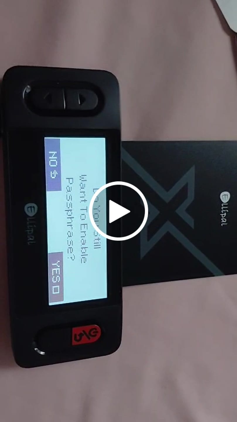 Customer video review of ELLIPAL X Card Cold Wallet