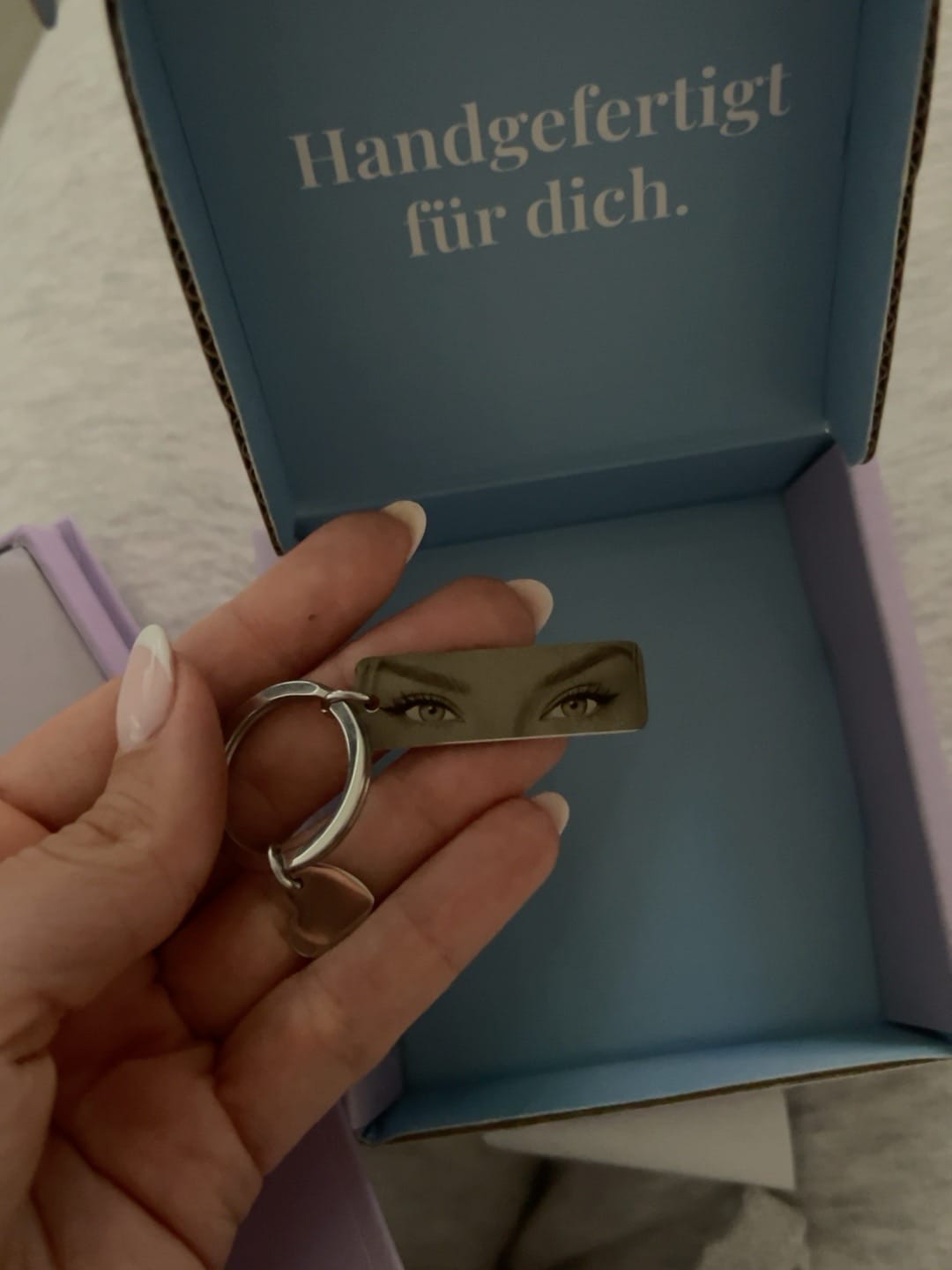 Customer photo review of Rückseitengravur