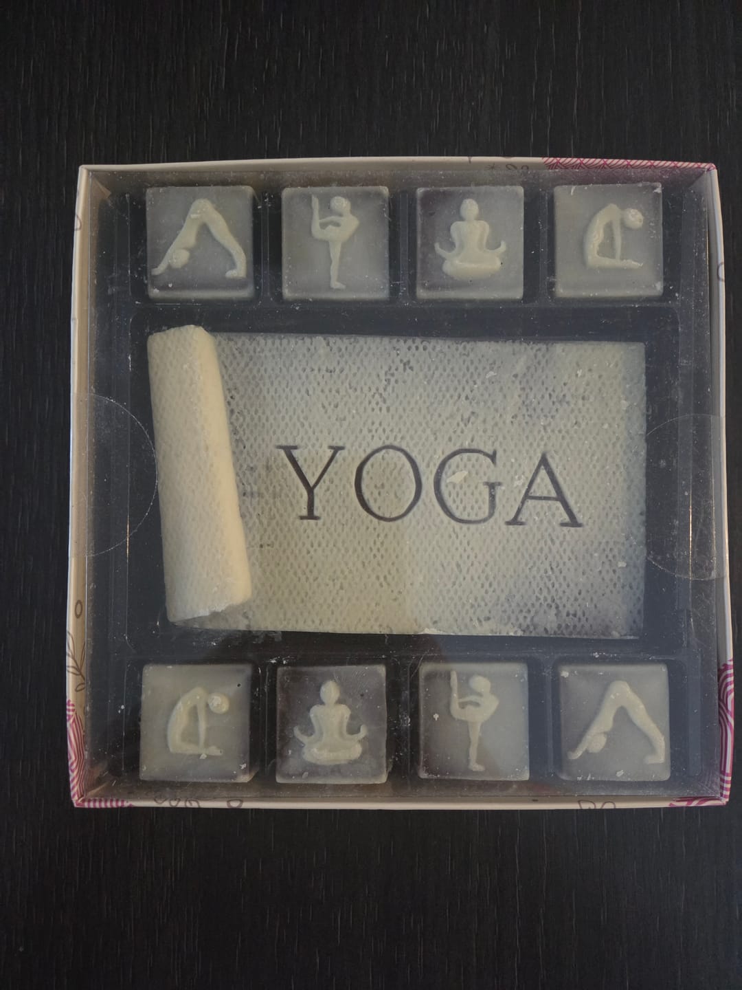 Customer photo review of Chocolate Yoga Gift Set
