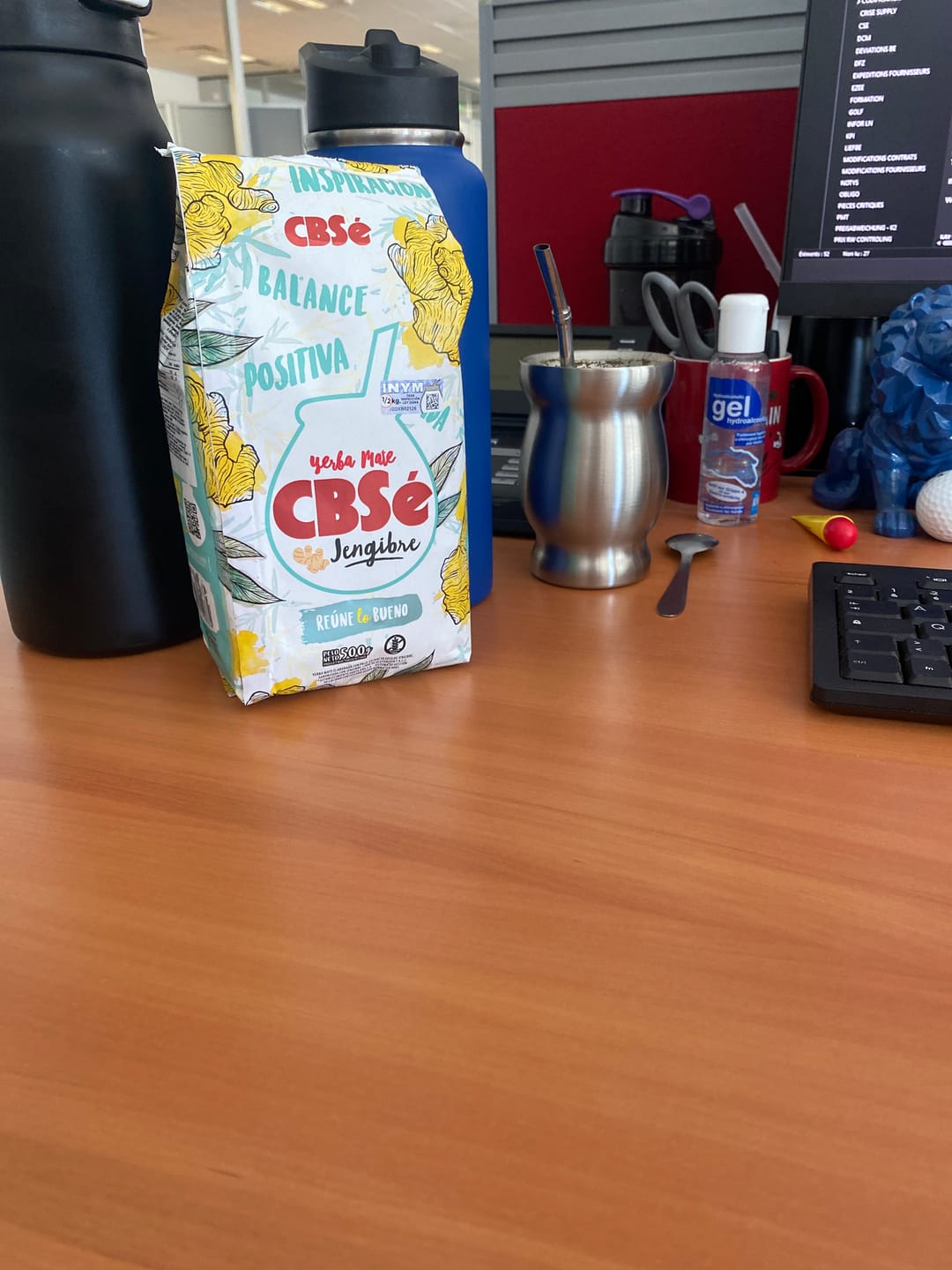 Customer photo review of CBSé Jengibre – Yerba Maté au Gingembre 500 g