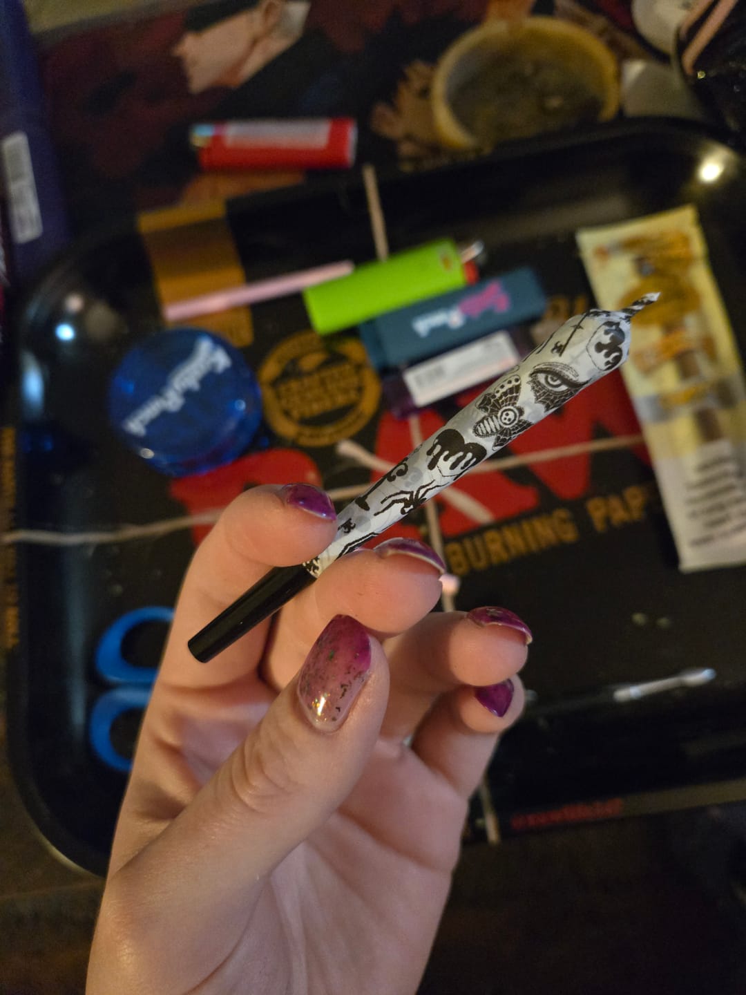 Customer photo review of GOTH CONES (8-pack)
