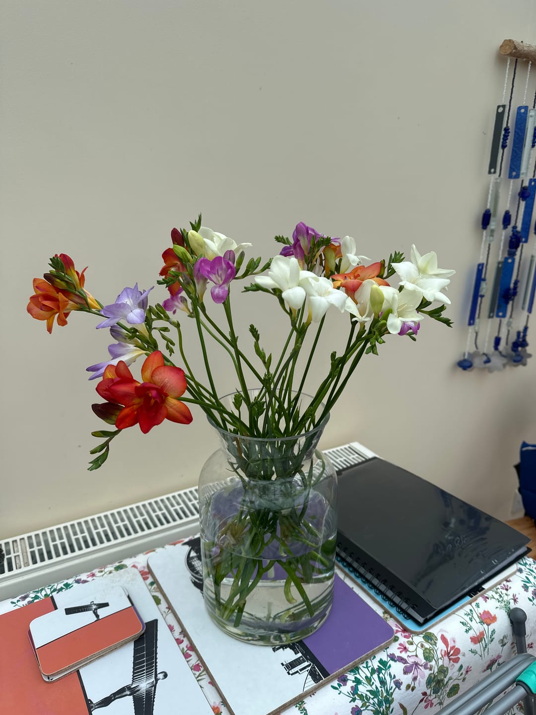 Customer photo review of Mixed Guernsey Long Stem Freesia Flowers