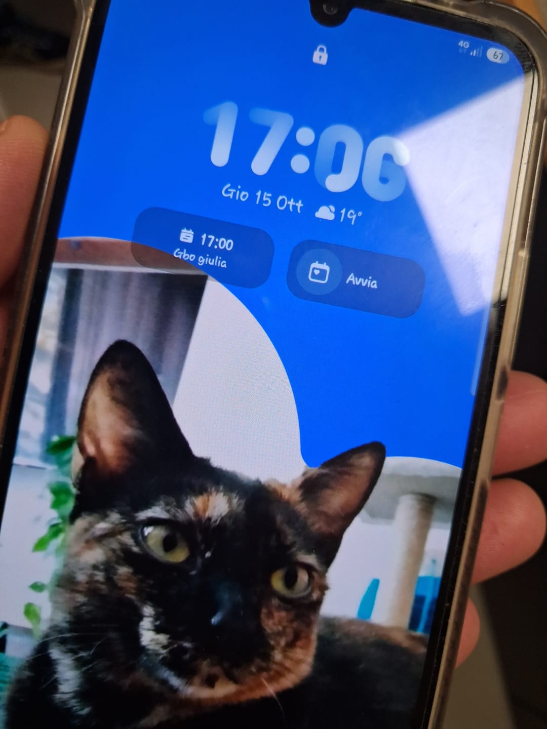 Customer photo review of Protezione dello schermo 3-in-1 - Samsung-A