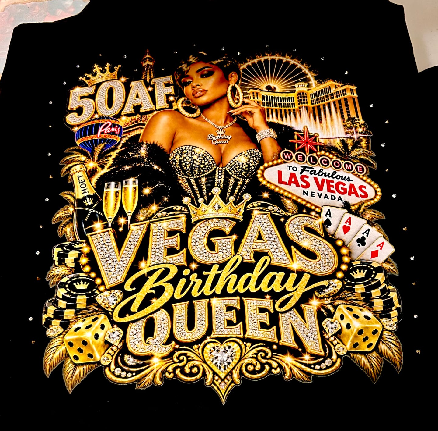 Customer photo review of DTF Gang Sheet Online Builder
