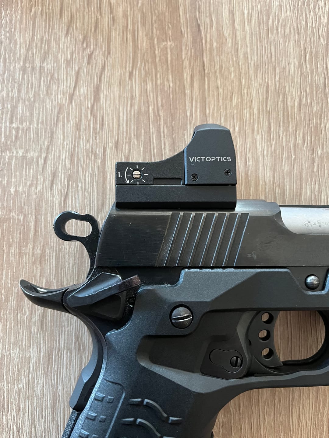 Customer photo review of Victoptics RDSL16 V3 1x22 Sphinx