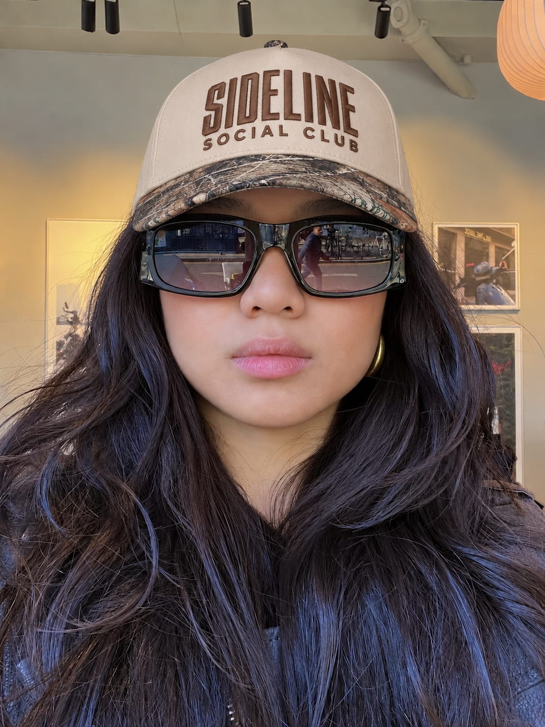 Customer photo review of Sideline Social Club Hat, Youth Sports Game Day Snapback