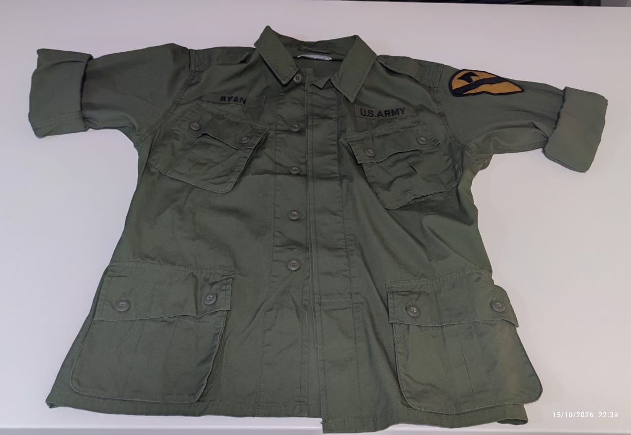 Customer photo review of Mil-Tec Brand U.S. Military style OD M64 Vietnam jungle jacket lightweight BDU
