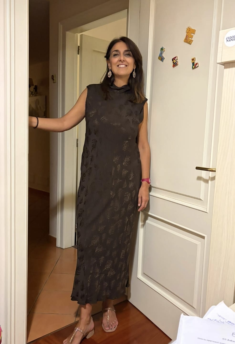 Customer photo review of VESTITO ALVIN MOKA
