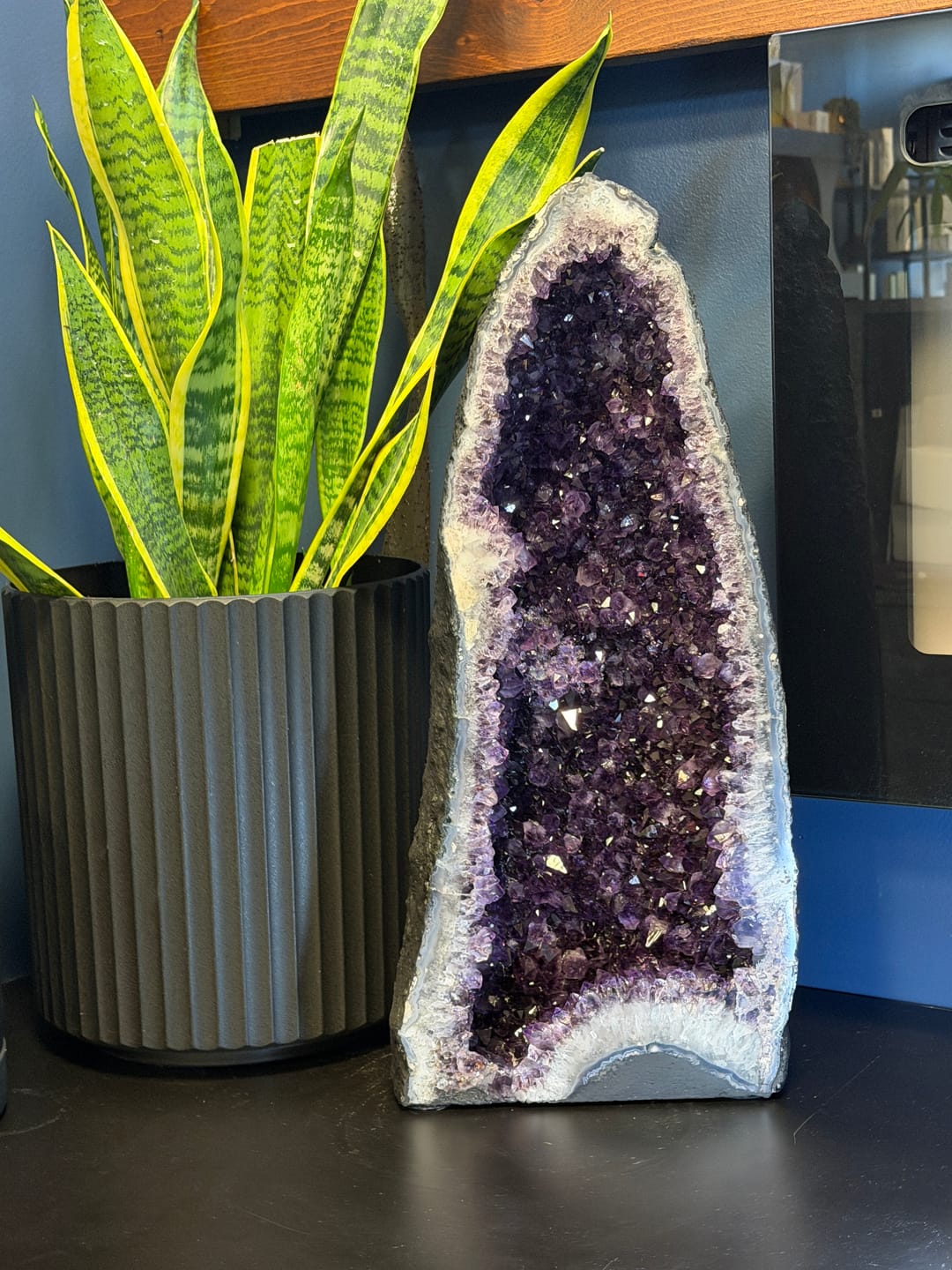 Customer photo review of Amethyst Cathedral, Extra Plus Quality, 39.1 lbs and 20.2 in Tall #5601-1758