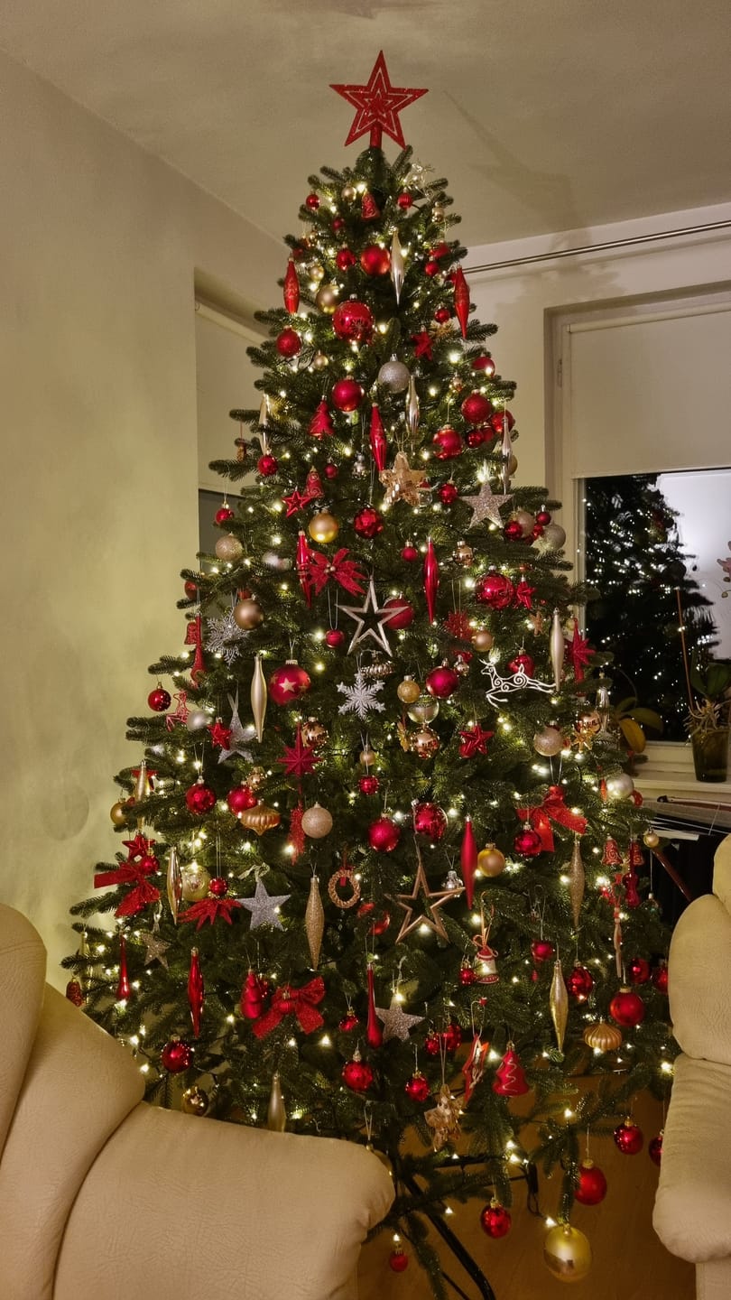 Customer photo review of Brad artificial de Crăciun Alpin, verde, 3D, 250 cm