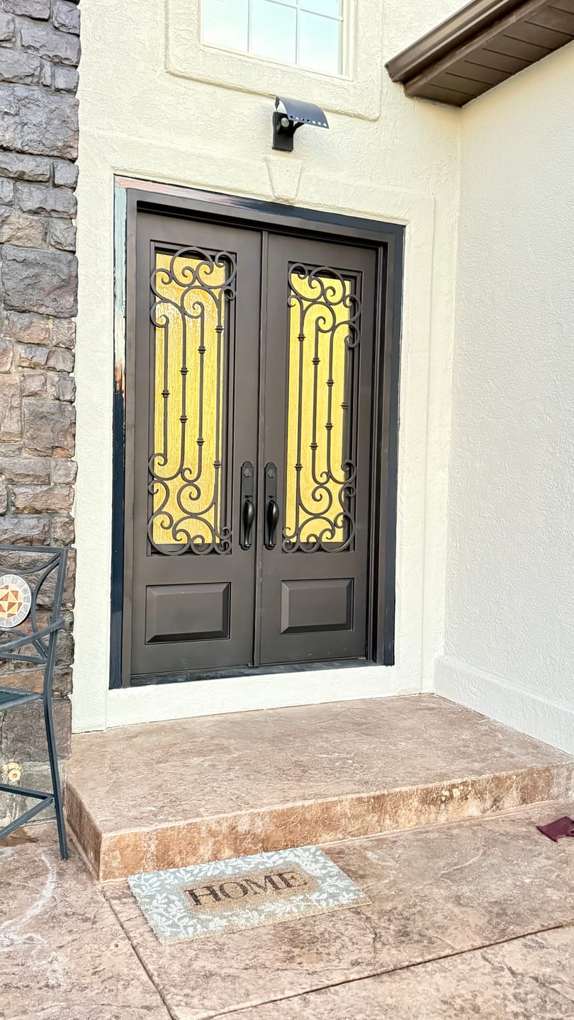 Customer photo review of Emtek: Greeley