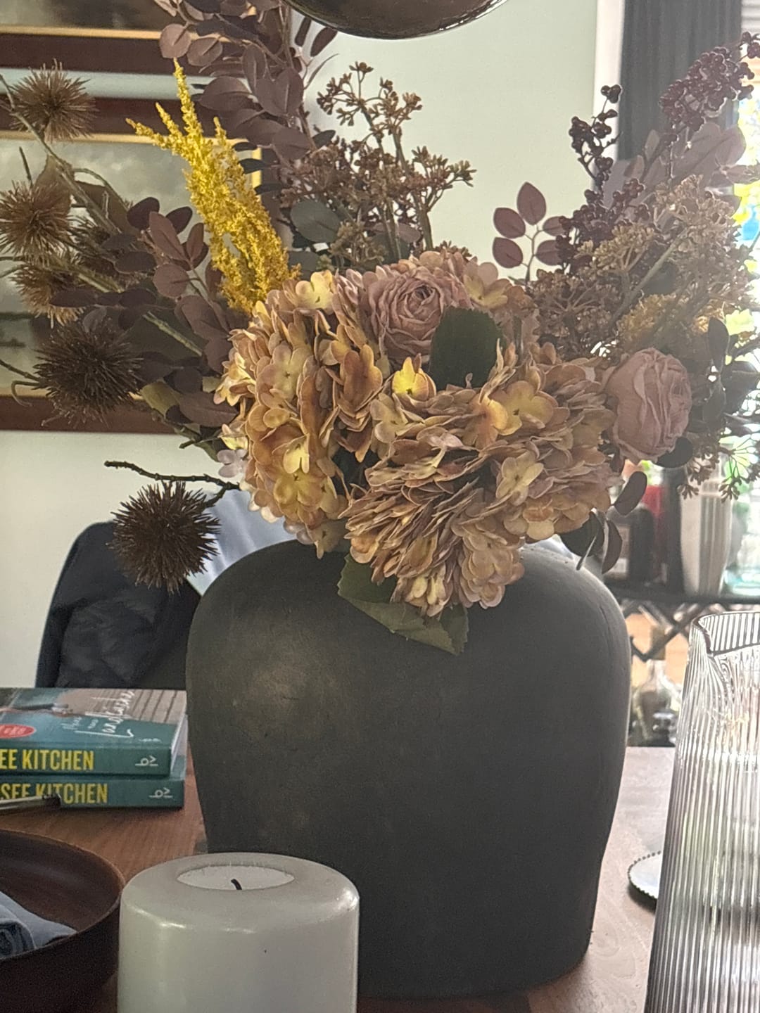 Customer photo review of Wax Arrangement - Crème mix