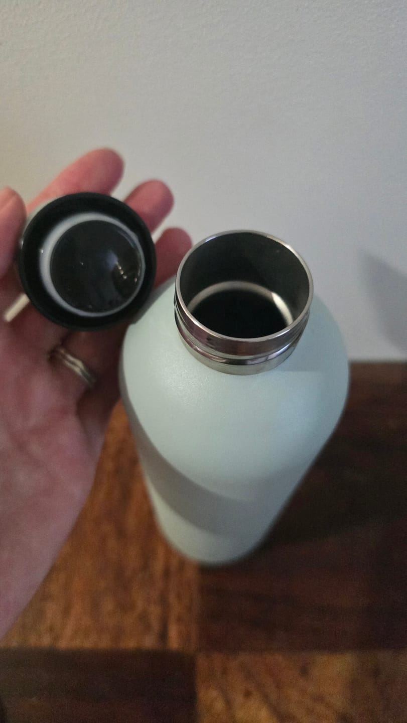 Customer photo review of Insulated Water Drink Bottle 750ml - Sage