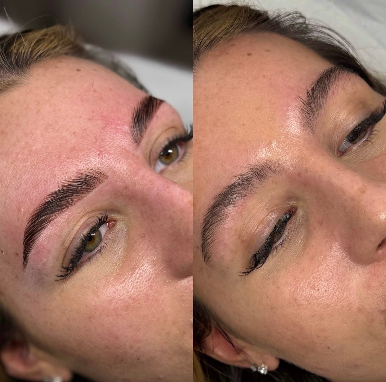 Klantenbeoordeling met foto van Almond - Hybrid Brow Stain - 15 ml