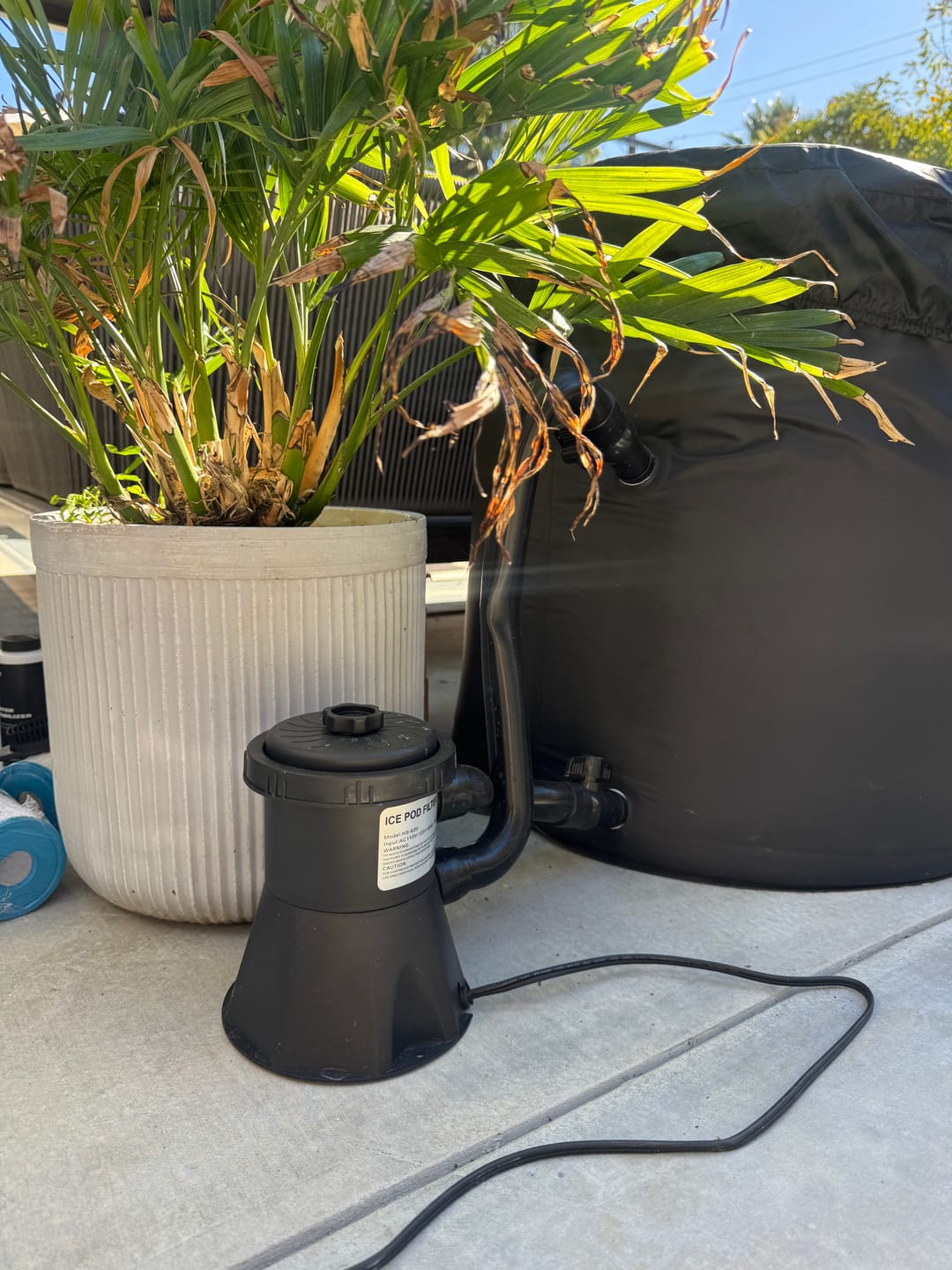 Customer photo review of Pod Water Filter Unit