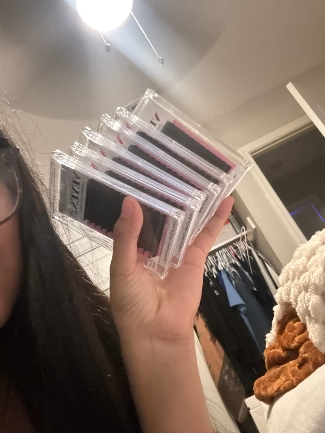 Customer photo review of VEYESINC Cashmere Lashes - 0.05MM