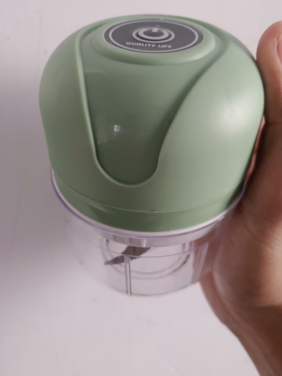 Customer photo review of Rechargeable Mini Electric Chopper