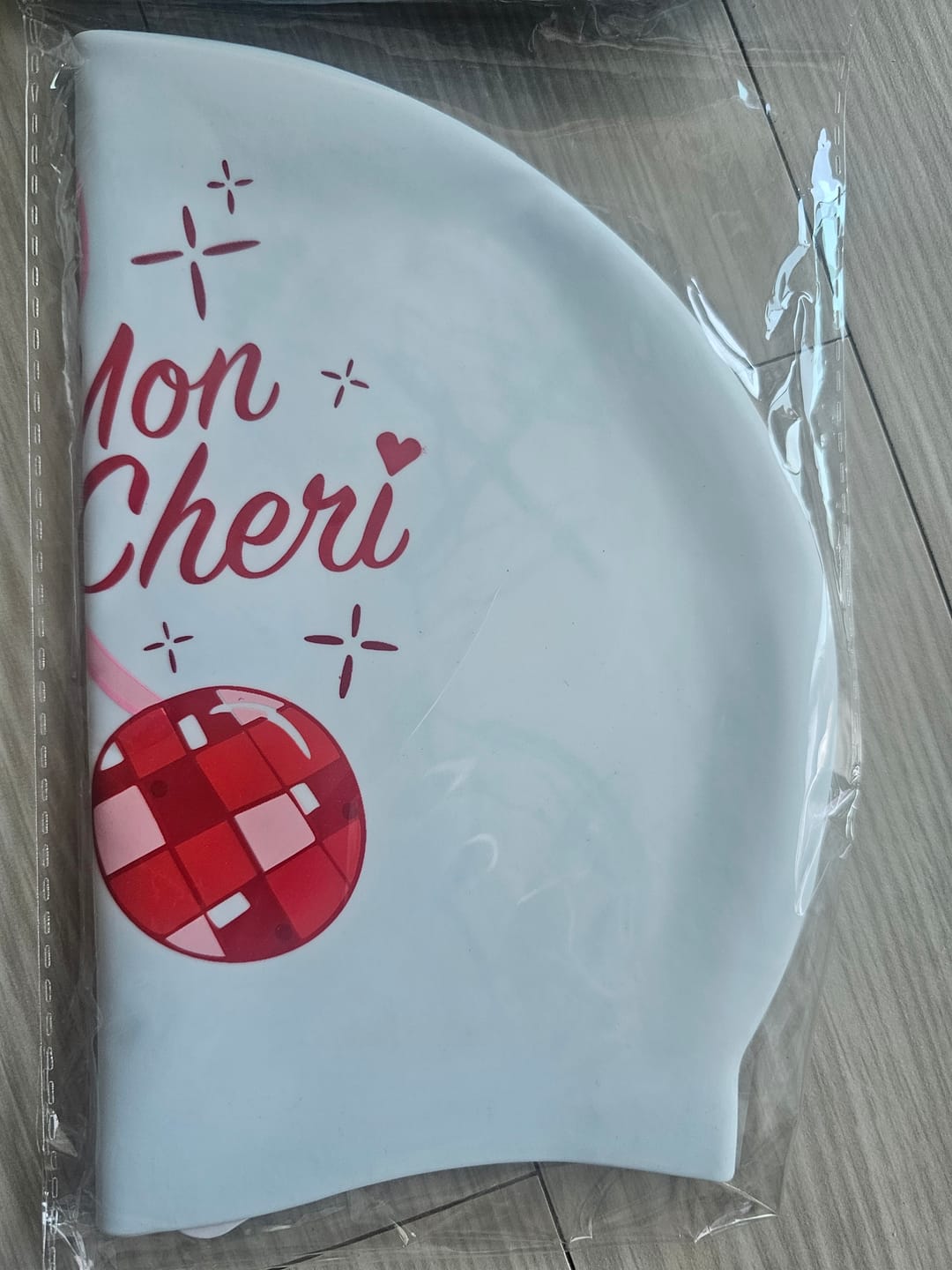 Customer photo review of JAYD Swim Cap - Mon Cheri