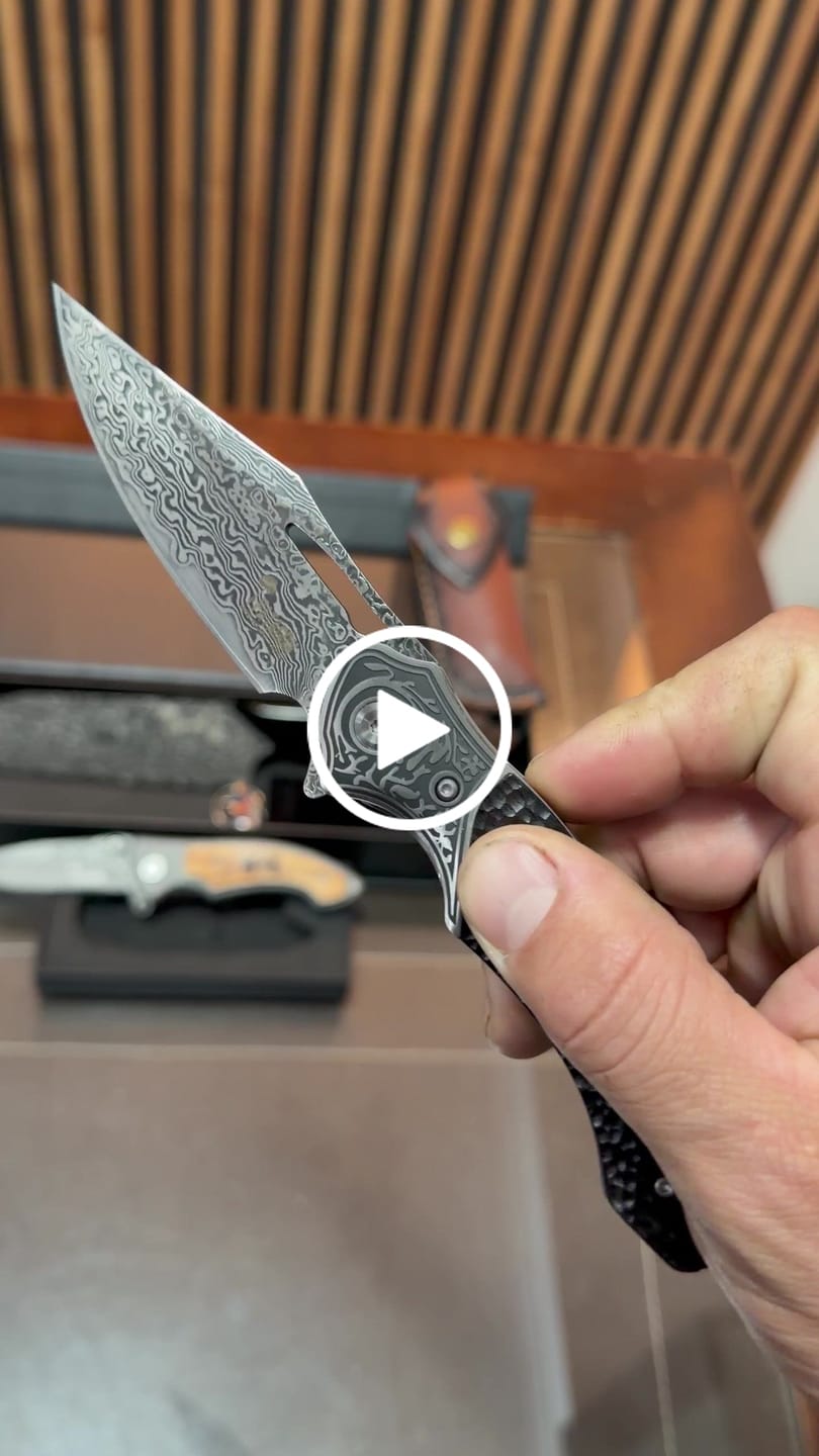 Customer video review of Cortapluma Damasco 89 capas PATAGÓN - EMPERADOR