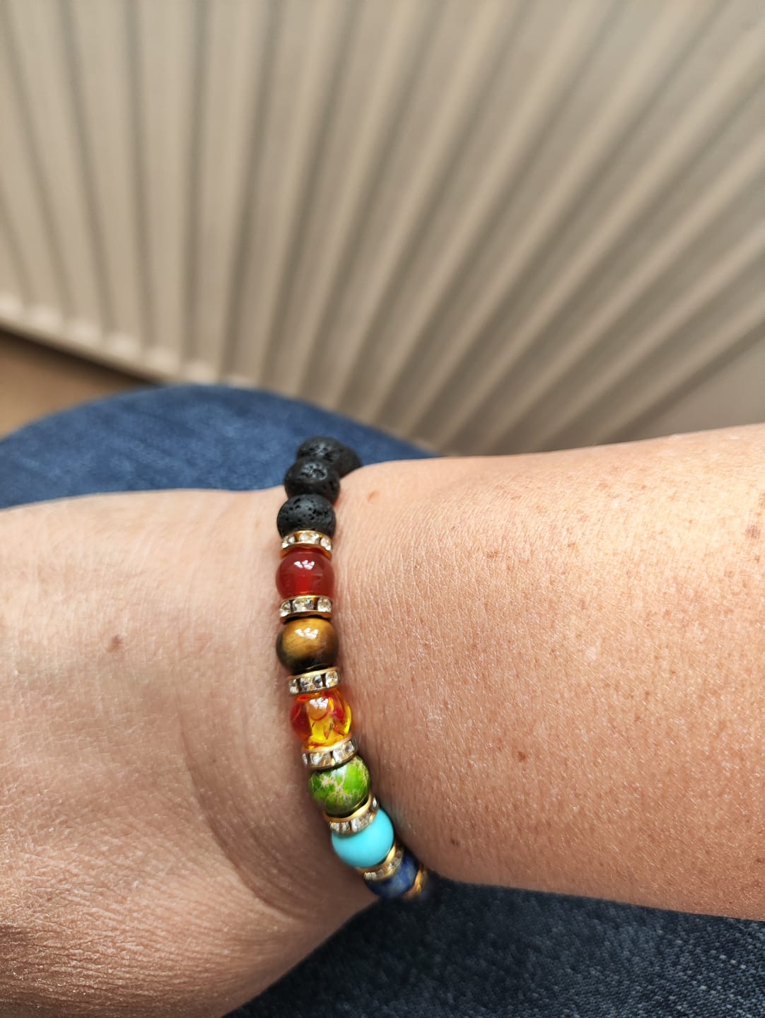 Customer photo review of 7 Chakren Aktivierungs Armband