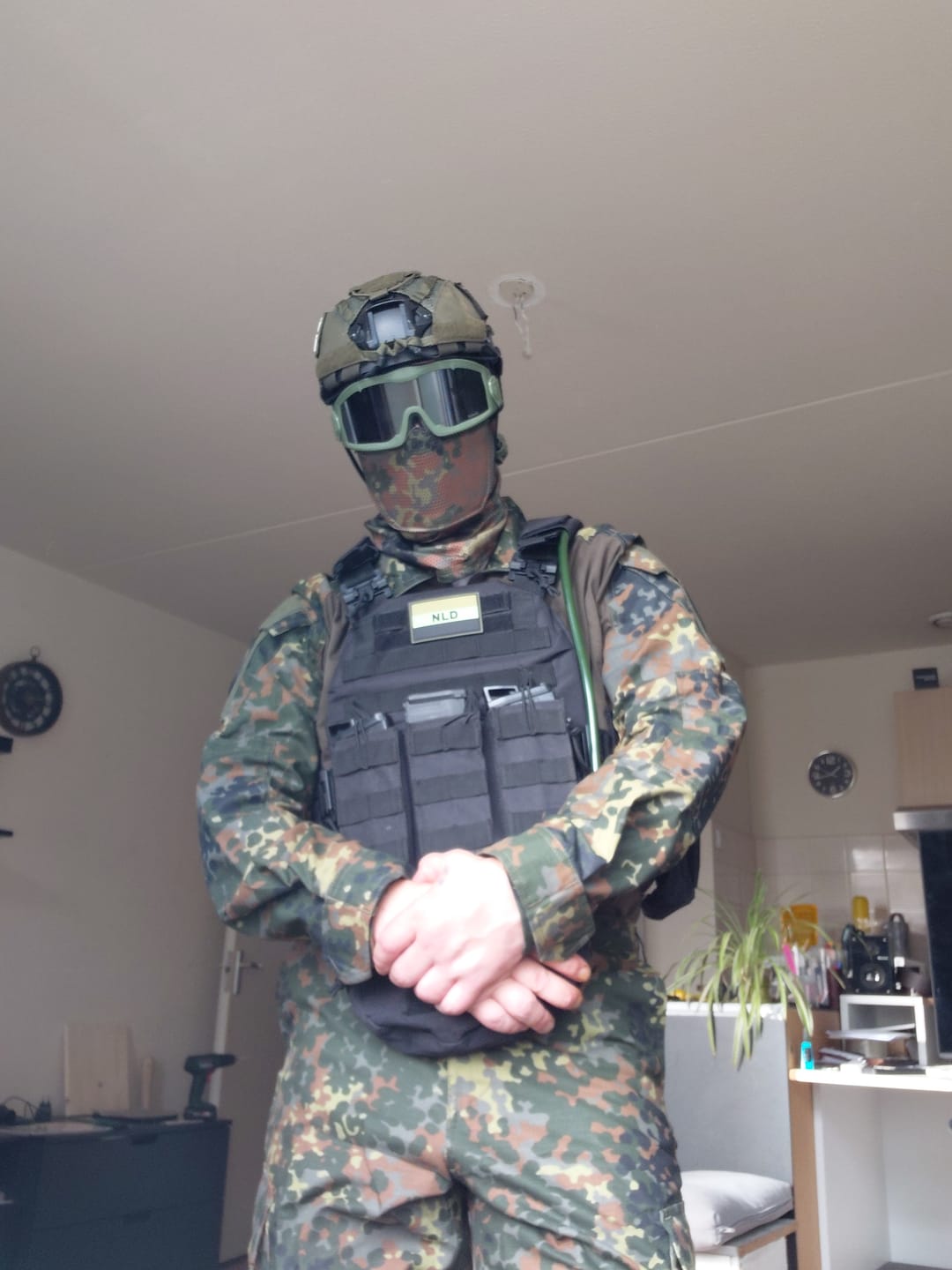 Customer photo review of Face Warrior Defender