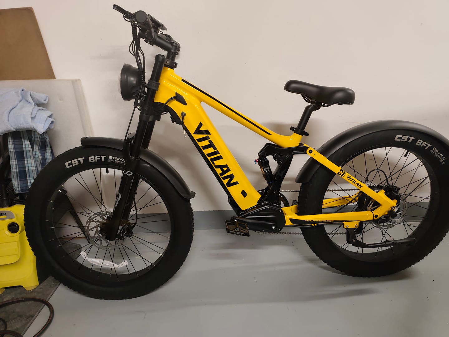 Customer photo review of T7 PRO Electric Mountain Bike