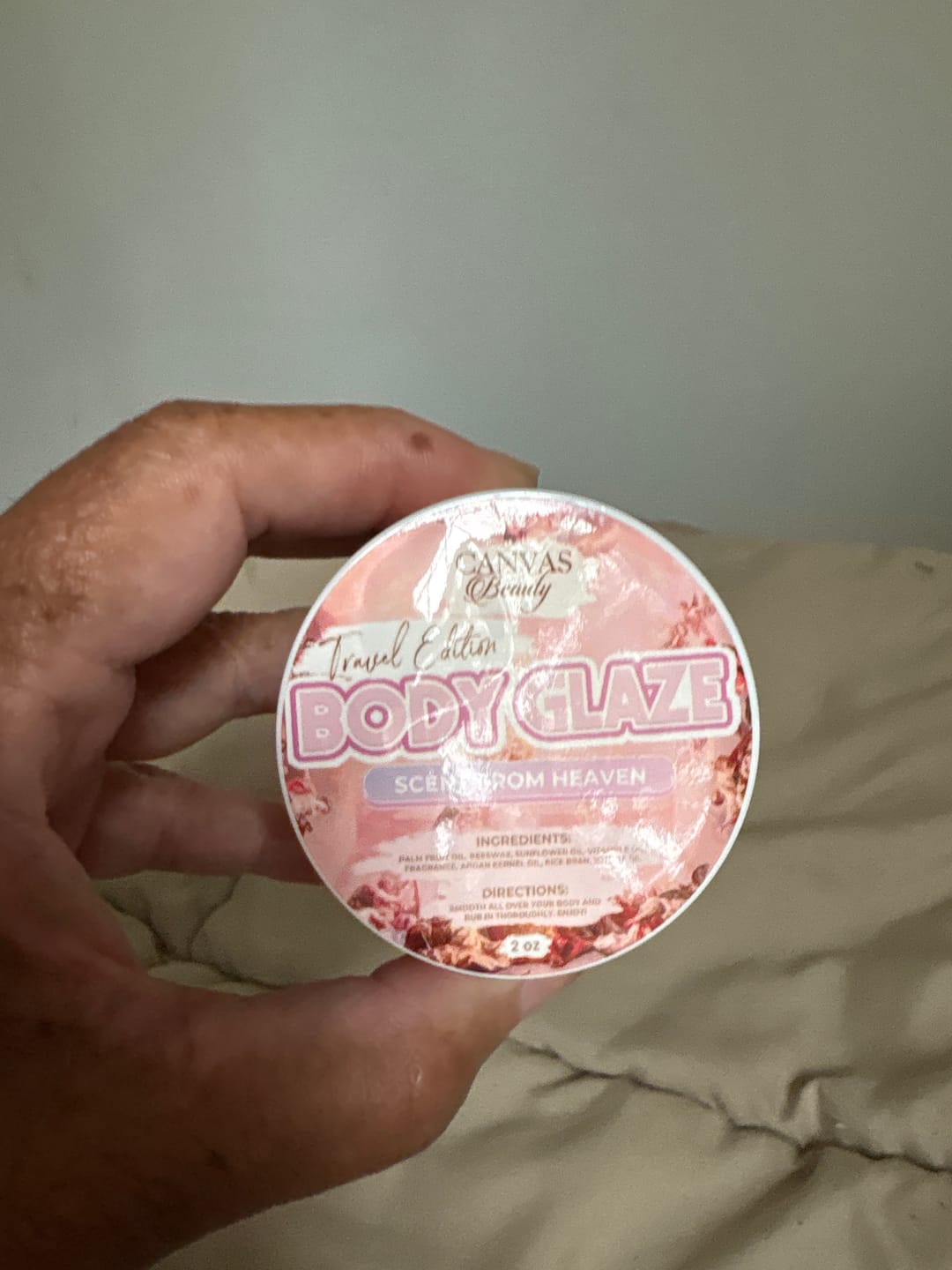 Customer photo review of BODY GLAZE: SCENT FROM HEAVEN