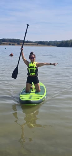Customer photo review of Aquaplanet ALLROUND TEN 10' Inflatable Paddle Board Package - Cyber
