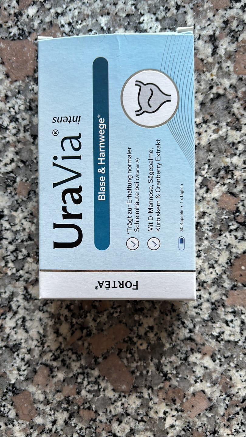 Customer photo review of UraVia® intens – Blase & Harnwege
