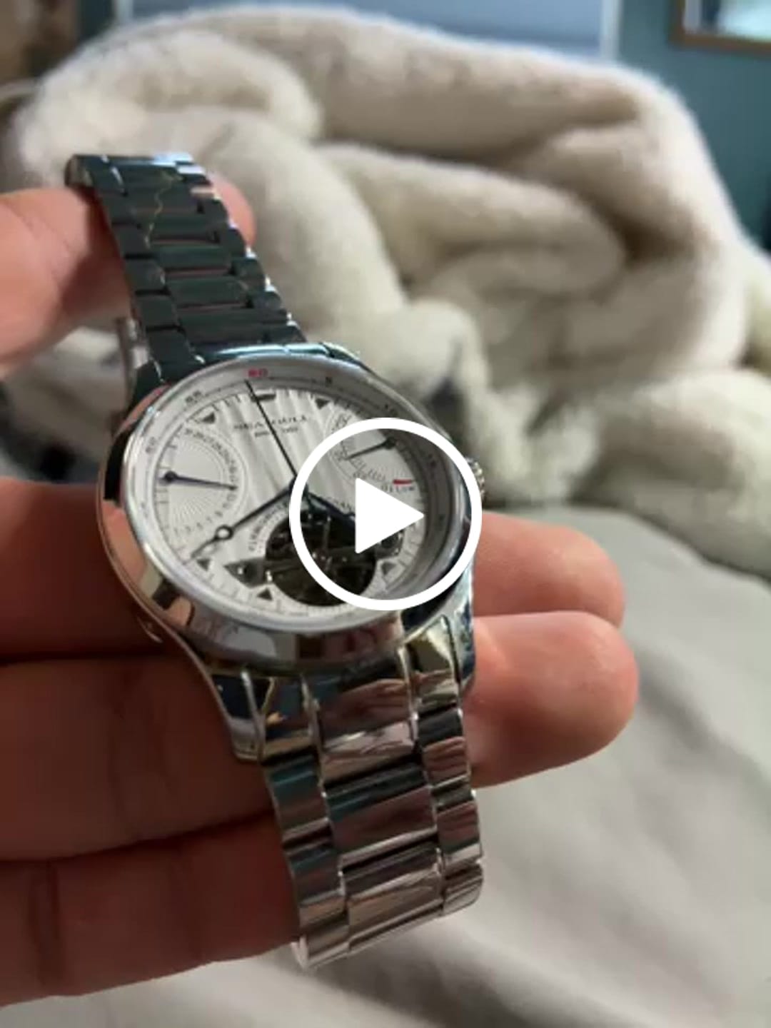 Customer video review of Master Series | Complete Calendar | Open Heart Legend | Week Display | 39mm