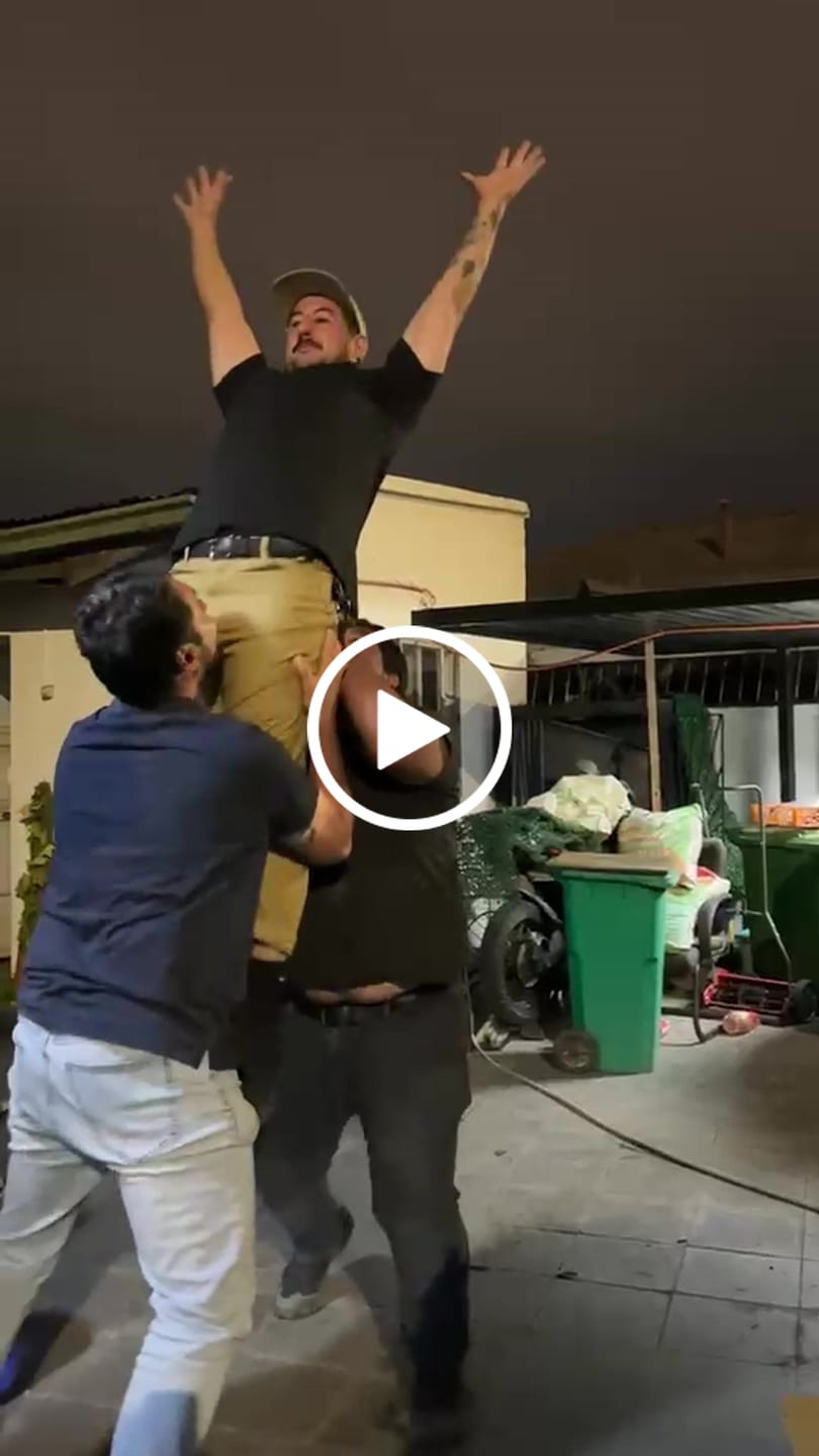 Customer video review of Pantalón Beige Racer Hombre