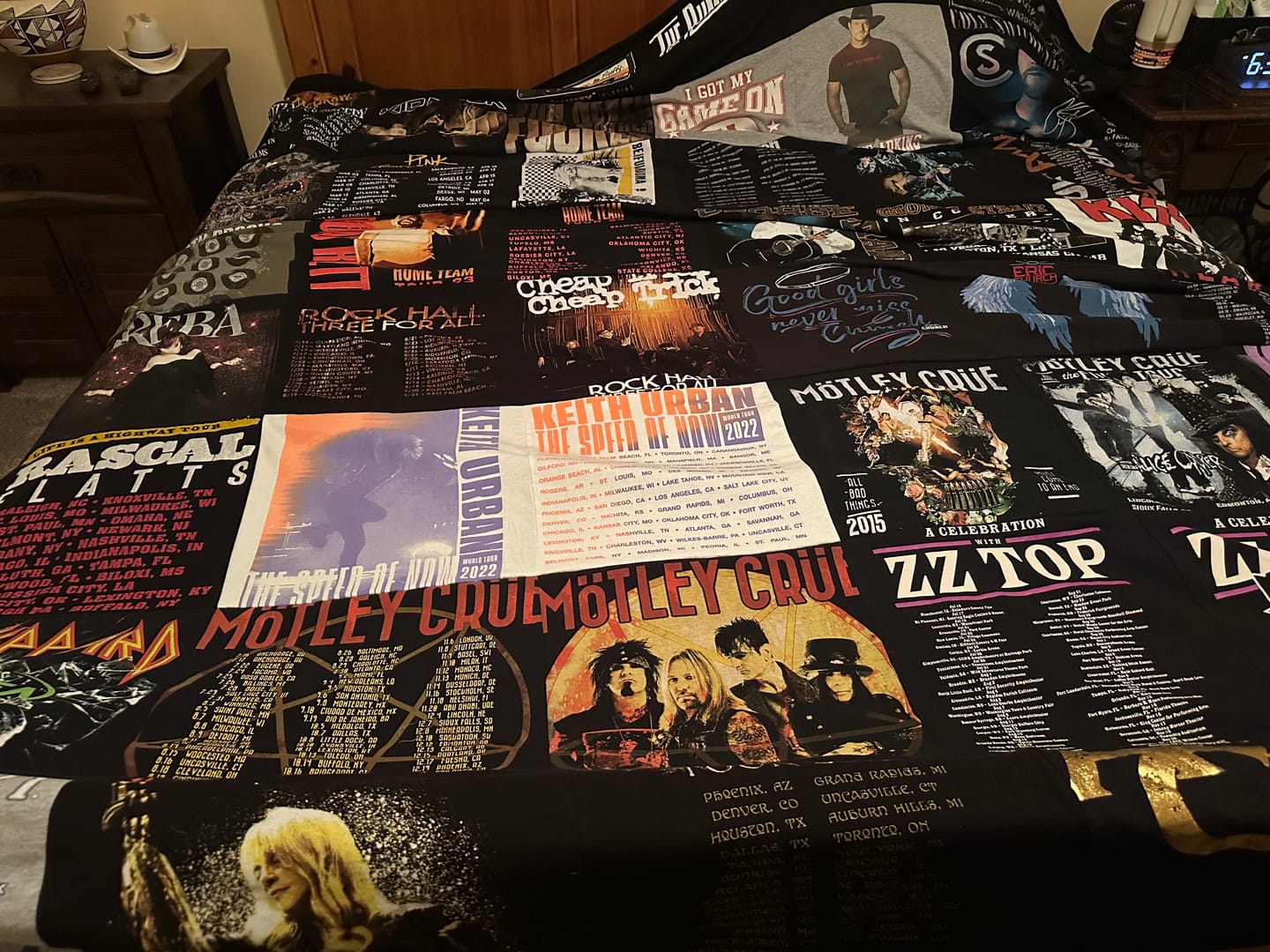 Customer photo review of Project Repat T-Shirt Quilt