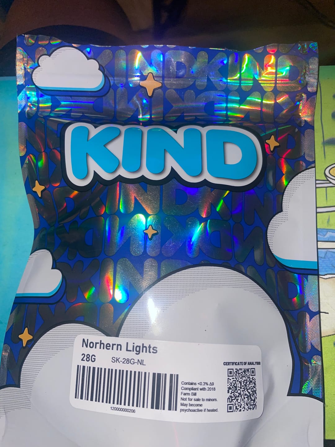 Customer photo review of KIND - Northern Lights - 28 Grams - Indica