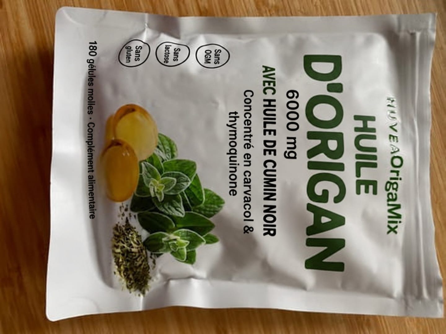 Customer photo review of Gélules OrigaMix – Élimination naturelle des parasites intestinaux