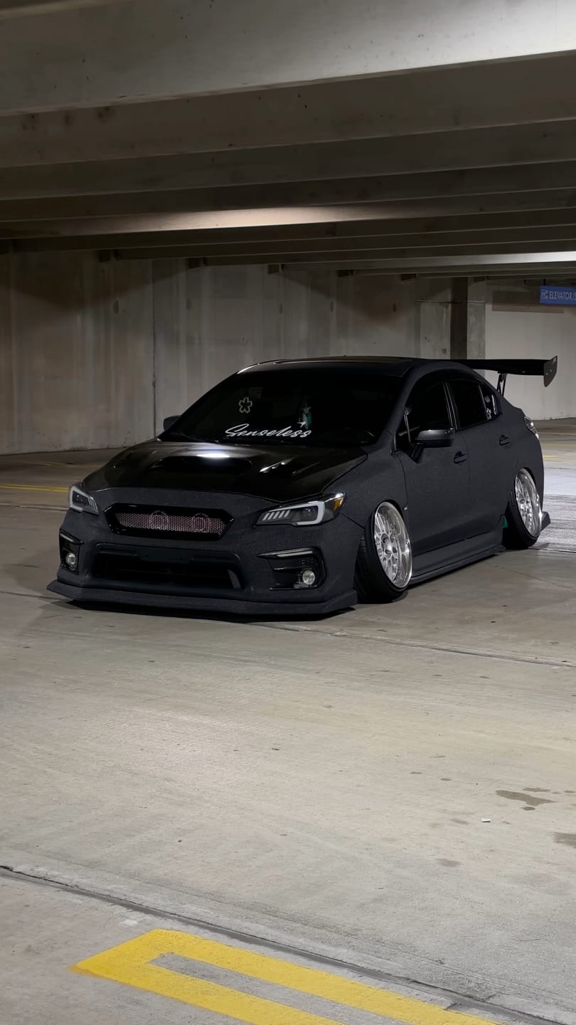 Customer photo review of 2018-21 Subaru WRX / STi CS Front Splitter Lip Ground Effect
