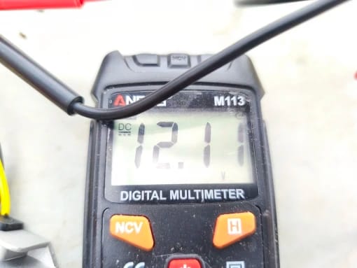 Customer photo review of 36V/48V to 12V Voltage Reducer for Golf Carts, 5A to 10A