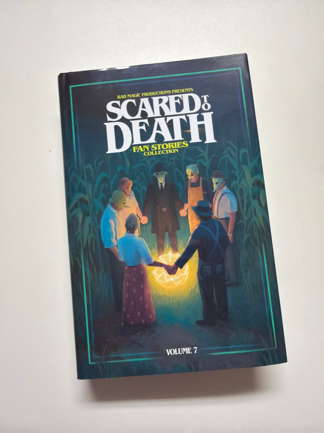 Customer photo review of Scared To Death Book Vol 7 SIGNED COPY!