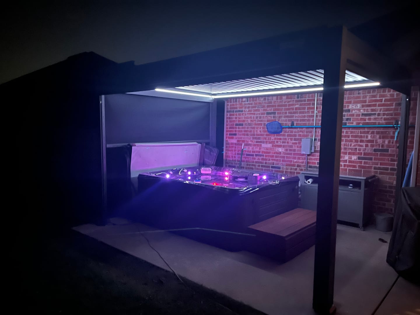 Customer photo review of FlexPatio POWER+ PRO Gen 2 Motorized Pergola