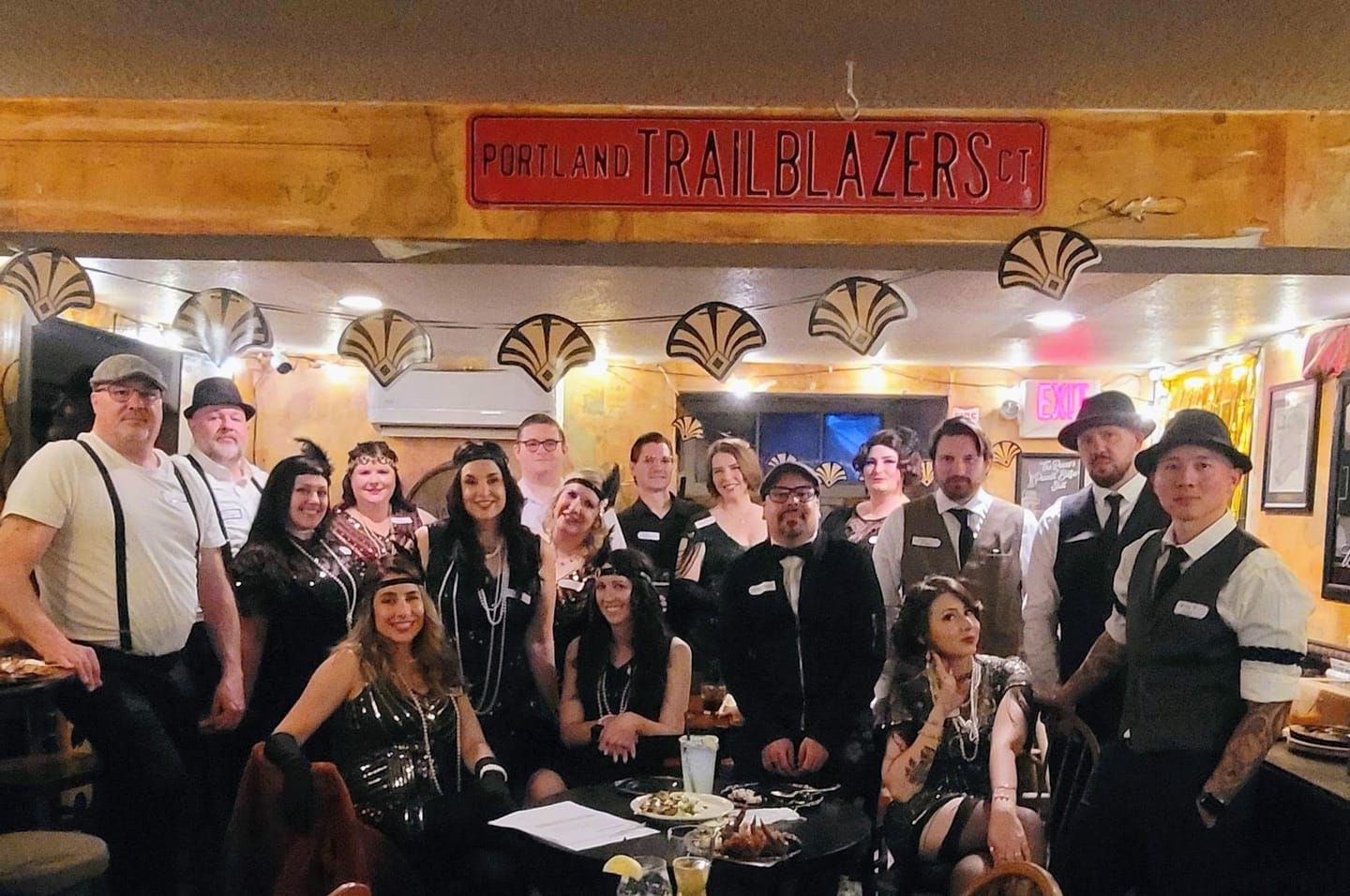 Customer photo review of 1920s Murder Mystery Game Kit
