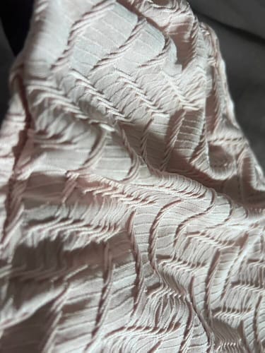Customer photo review of Ninonine "Aria" | Textured One-Shoulder Asymmetrical Tank