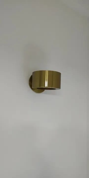 Customer photo review of Round Wall Light, Up and Down Wall Sconce, Metal Drum, 15 cm