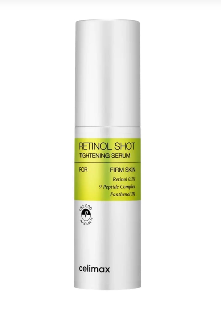 Customer photo review of Liftinga efektu piešķirošs serums ar retinolu un mikroadatām Celimax The Vita−A Retinol Shot Tightening Serum